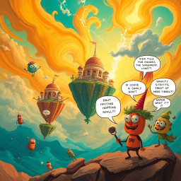 Spectrum Wars: Which Dimension Is It, Anyway? - Text-based game