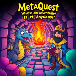 MetaQuest: Whose Adventure Is It Anyway? - Text-based game
