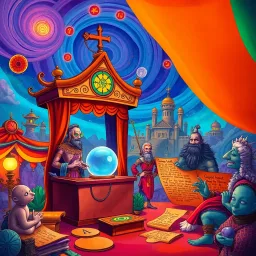 Whose Prophecy is it Anyway? - Text-based game