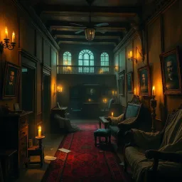 Whispers in the Dark - Text-based game