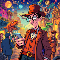 Chrono-Capers: Whose Time Is It Anyway? - Text-based game