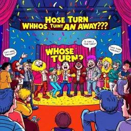 Whose Turn Is It Anyway? - Text-based game