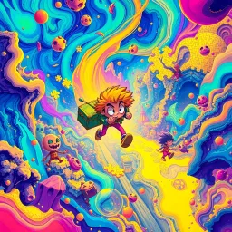 Spectrum Wars: Which Dimension Is It Anyway? - Text-based game