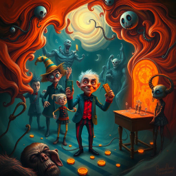 Nightmare Chronicles: Whose Nightmare Is It, Anyway? - Text-based game