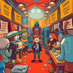 Relic Rumble: Whose Is It Anyway? - Text-based game