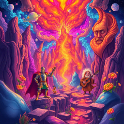 Ego Odyssey: Whose Adventure is it Anyway? - Text-based game