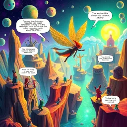 Spectrum Wars: Which Dimension Is It Anyway? - Text-based game