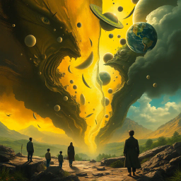 Convergence: Whose World Is It Anyway? - Text-based game