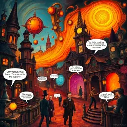 Convergence: Whose World Is It, Anyway? - Text-based game