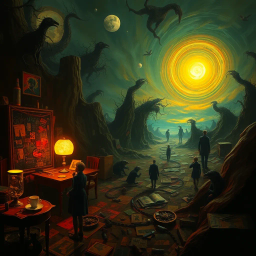 Nightmare Chronicles: Whose Nightmare is it, Anyway? - Text-based game