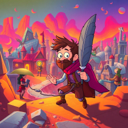 Ego Odyssey: Whose Adventure is it Anyway? - Text-based game