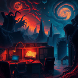 Nightmare Chronicles: Whose Nightmare Is It, Anyway? - Text-based game