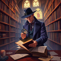 The Literary Detective - Text-based game