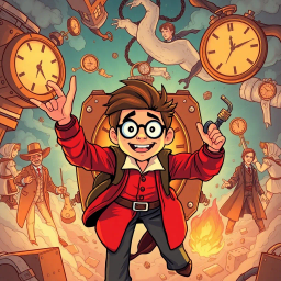 ChronoChase: Whose Time Is It Anyway? - Text-based game