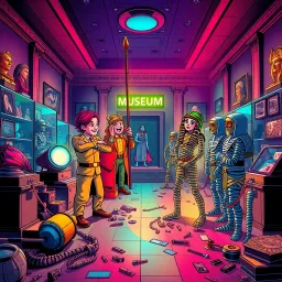 Relic Rumble: Whose is it Anyway? - Text-based game