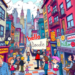 The Whimsical Truths of Who's Hello, Anyway? - Text-based game