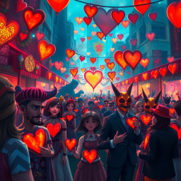 Heart’s Masquerade - Text-based game