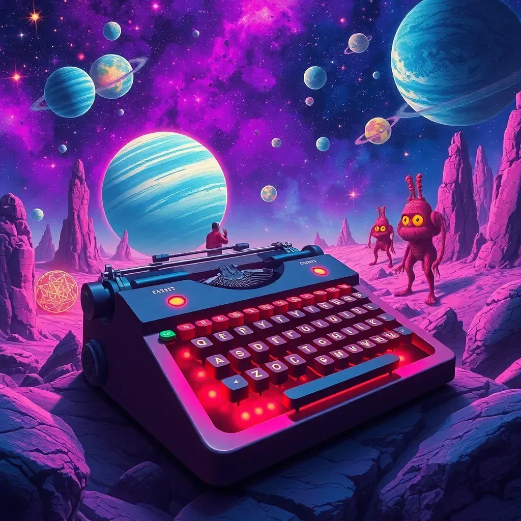 Cosmic Typewriter