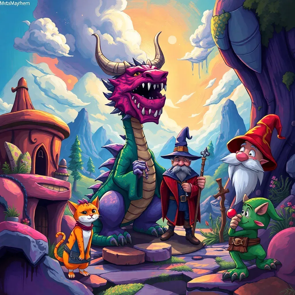MetaMayhem: Whose Adventure is it Anyway?
