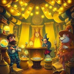 Whose Prophecy is it Anyway? - Text-based game