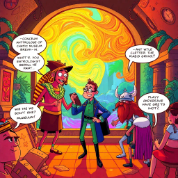 Relic Rumble: Whose Is It Anyway? - Text-based game