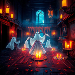 Whose Ghost Is It Anyway? - Text-based game