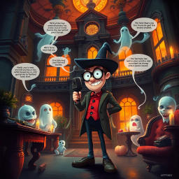 Hello, Whose Ghost is It Anyway? - Text-based game