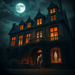 Whose Haunt is This? - Text-based game