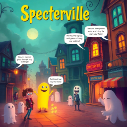 Whose Ghost Is It Anyway? - Text-based game
