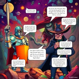 Ego Odyssey: Whose Adventure Is It Anyway? - Text-based game
