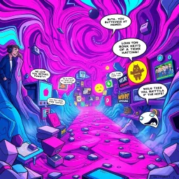 Memeception: Whose Hello Is It Anyway? - Text-based game