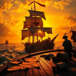 Constitutional Pirate Quest - Text-based game