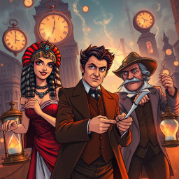 The Chrono Caper - Text-based game