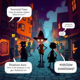 Whose Shadow Is It Anyway? - Text-based game