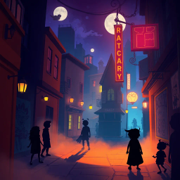 Whose Shadow Is It Anyway? - Text-based game