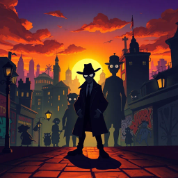 Whose Shadow Is It Anyway? - Text-based game