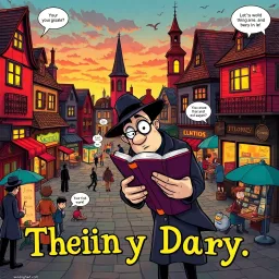 Whose Diary Is It Anyway? - Text-based game