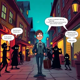 Whose Shadow Is It Anyway? - Text-based game