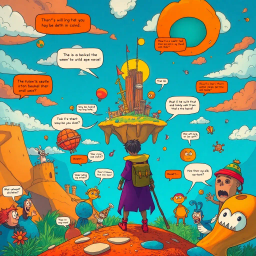 Ego Odyssey: Whose Adventure is it Anyway? - Text-based game