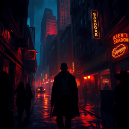 Whose Shadow Is It Anyway? - Text-based game