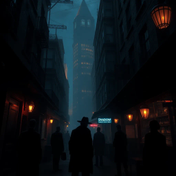 Whose Shadows Are These? - Text-based game