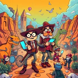 ChronoCaper: Whose Time Is It Anyway? - Text-based game
