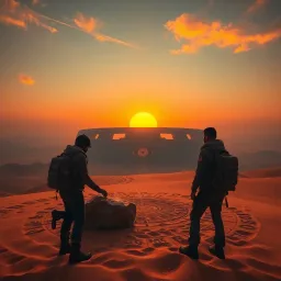 The Eye of Sahara - Text-based game