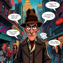Whose Thief Is It Anyway? - Text-based game