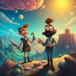Ego Odyssey: Whose Adventure Is It Anyway? - Text-based game