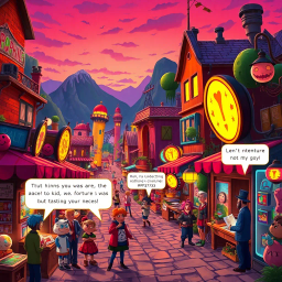 Whose Prophecy is it Anyway? - Text-based game