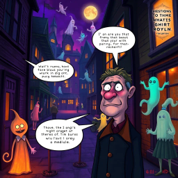 Whose Ghost Is It Anyway? - Text-based game