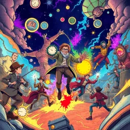 Chronochaos: Whose Adventure is it Anyway? - Text-based game
