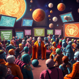 Galactic Governance Gone Wild - Text-based game