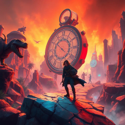 ChronoChase: Whose Time Is It Anyway? - Text-based game